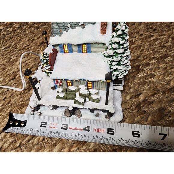 Danbury Mint Christmas Cove Salty Stores General Market Holiday Snow Village - Picture 9 of 11